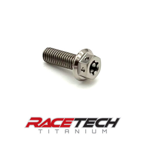 Titanium M5x15 Dual Drive Race Spec Hex Flange Bolt RT31004-0 (1)
