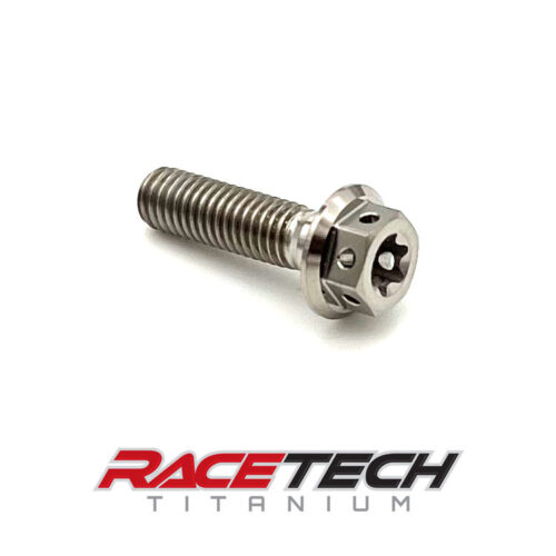 Titanium M5x18 Dual Drive Race Spec Hex Flange Bolt RT31005-0 (1)