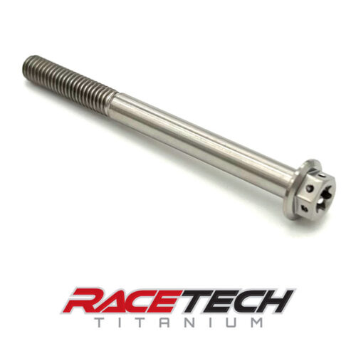 Titanium M6x70 Dual Drive Race Spec Hex Flange Torx Bolt RT31128-0 (1)