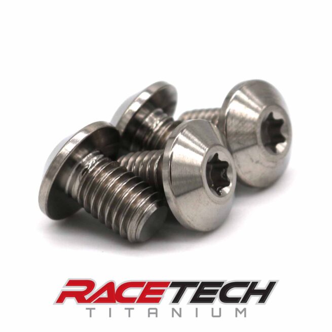 RT41150-0 Triumph Titanium Rear Rotor Bolts (4pc)