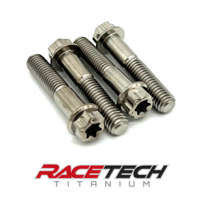 Aprilia Titanium Front Axle Pinch Bolts, RT61423-0