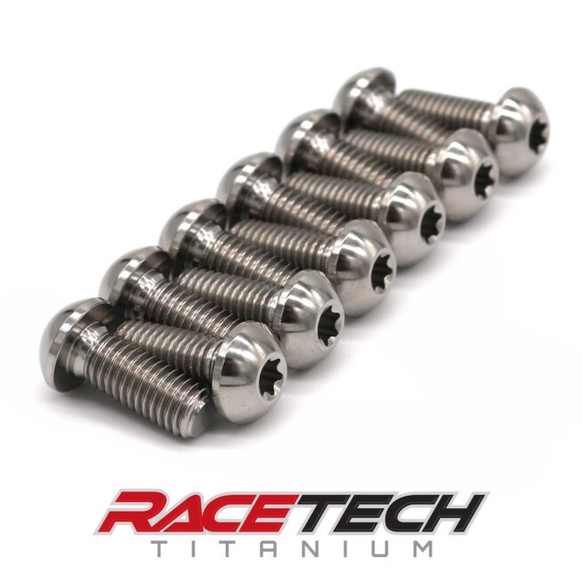 Aprilia Titanium Disc Rotor Bolts 12 QTY