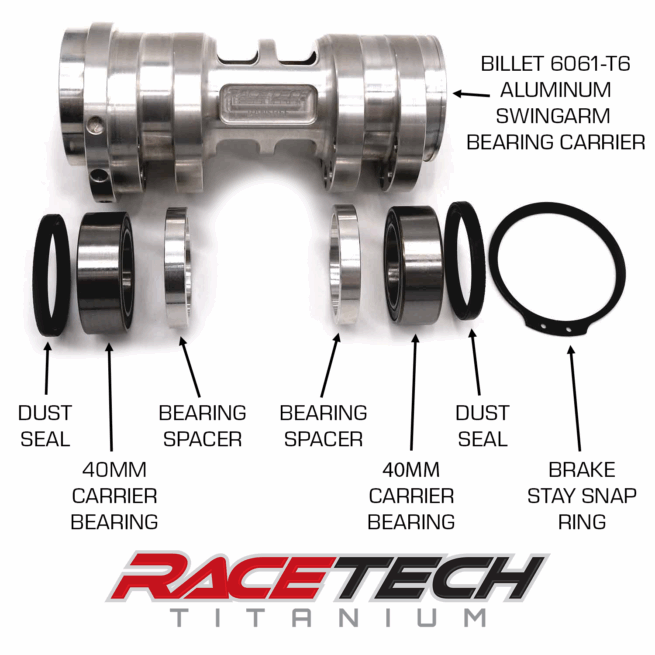 Carrier Bearing Spacer Set (.400" Thick) - Image 2