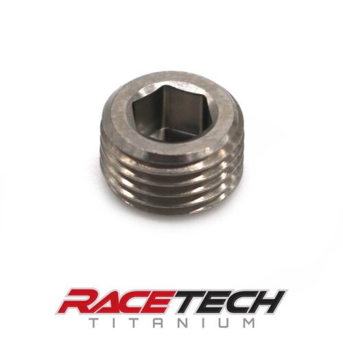 Titanium M10x1.0 Brake Caliper Pin Grub Screw