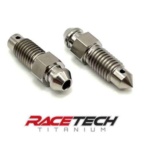 Titanium M7x1.0 Clutch Brake Bleed Bolt Nipple RT41612-0 (2)