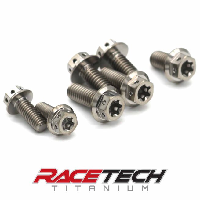 MV Agusta Titanium Chain Guard & Rear Hugger Bolt Kit 1qty